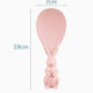 Rabbit Standing Non-Stick  Rice Spoon,Vertical Kitchen Serving Spoon (Pack of 3)