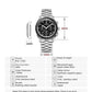 BD Men Silver Stainless Steel Strap Watch