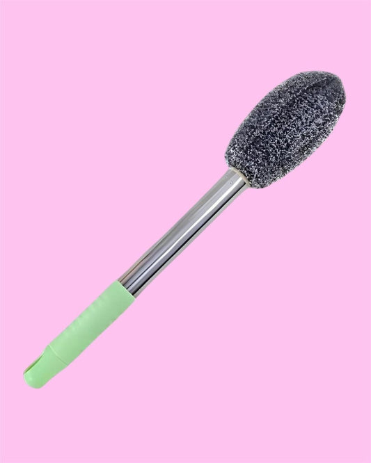 Bottle Jar Toilet Cleaner Brush Scrubber